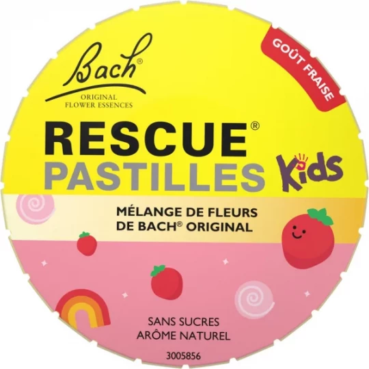 Rescue Kids Pastilles Fraise 50 g