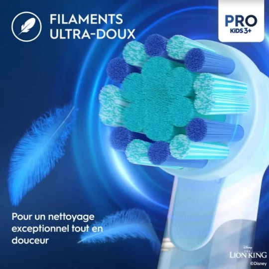 Oral'B Pro Kids 3+ Brosse à Dents Électrique Le Roi Lion - image 5