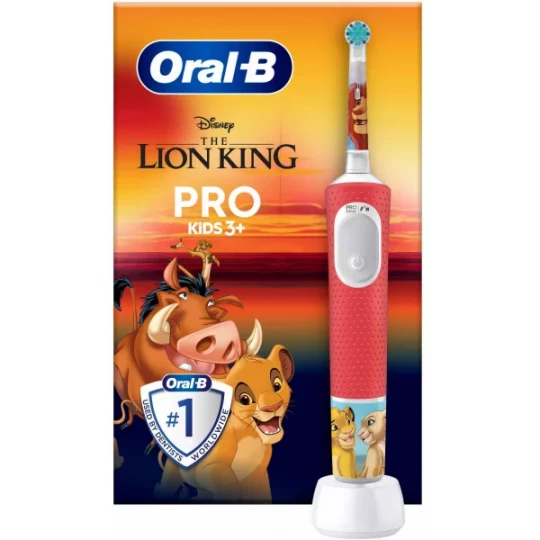 Oral'B Pro Kids 3+ Brosse à Dents Électrique Le Roi Lion