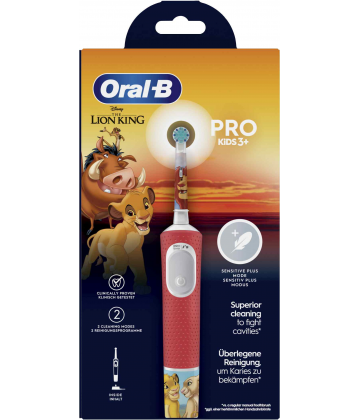 Oral'B Pro Kids 3+ Brosse à Dents Électrique Le Roi Lion