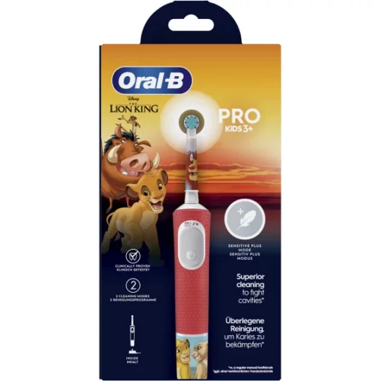 Oral'B Pro Kids 3+ Brosse à Dents Électrique Le Roi Lion - image 6