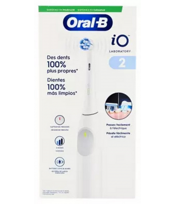 Oral-B iO Laboratory 2 Brosse à Dents Électrique Blanche