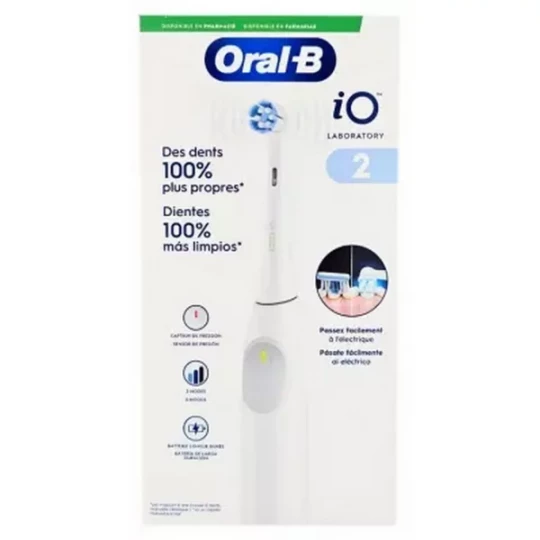 Oral-B iO Laboratory 2 Brosse à Dents Électrique Blanche