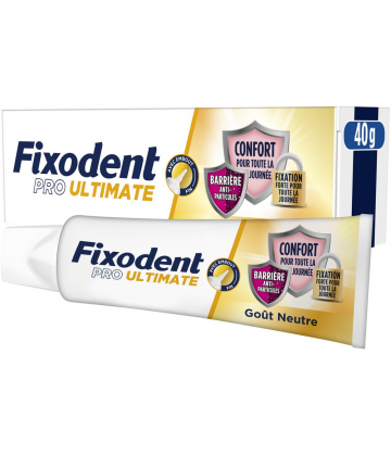 Fixodent Pro Ultimate Crème Adhésive Pour Prothèses Totales & Partielles