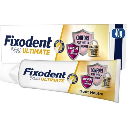 Fixodent Pro Ultimate Crème Adhésive Pour Prothèses Totales & Partielles - image 8