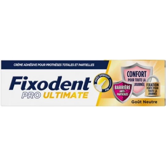 Fixodent Pro Ultimate Crème Adhésive Pour Prothèses Totales & Partielles - image 9