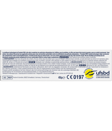 Fixodent Pro Ultimate Crème Adhésive Pour Prothèses Totales & Partielles