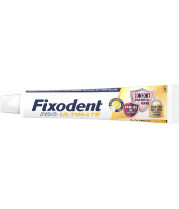 Fixodent Pro Ultimate Crème Adhésive Pour Prothèses Totales & Partielles