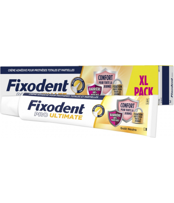 Fixodent Pro Ultimate Crème Adhésive Pour Prothèses Totales & Partielles