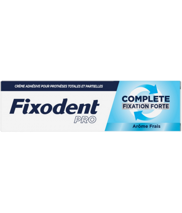 Fixodent Pro Complete Fixation Forte Arôme Frais