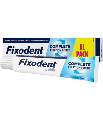 Fixodent Pro Complete Fixation Forte Arôme Frais