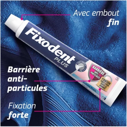 Fixodent Pro Plus Crème Adhésive - image 2