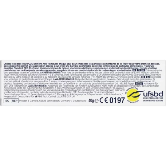 Fixodent Pro Plus Crème Adhésive - image 8