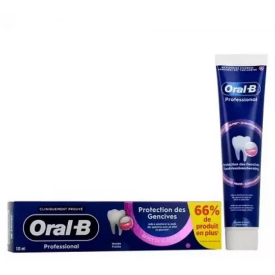 Oral'B Professional Dentifrice Protection des Gencives 125 ml