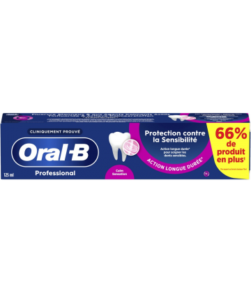 Oral'B Professional Dentifrice Protection Contre La Sensibilité 125 ml