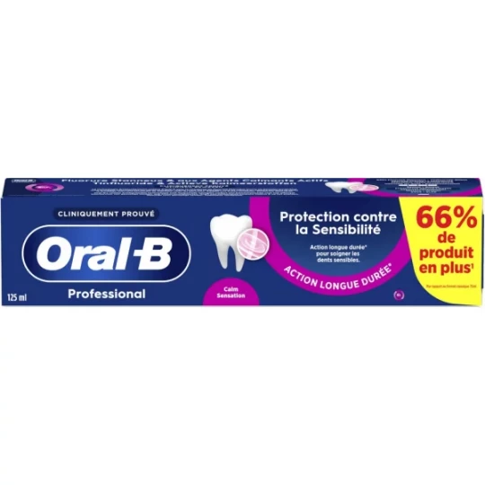Oral'B Professional Dentifrice Protection Contre La Sensibilité 125 ml