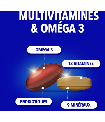 Bion 3 Multi & Oméga 3 Comprimés x 30 + Capsules x 30