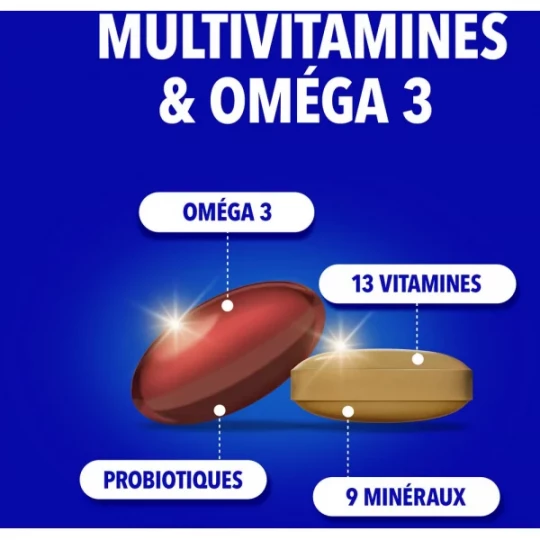 Bion 3 Multi & Oméga 3 Comprimés x 30 + Capsules x 30 - image 5