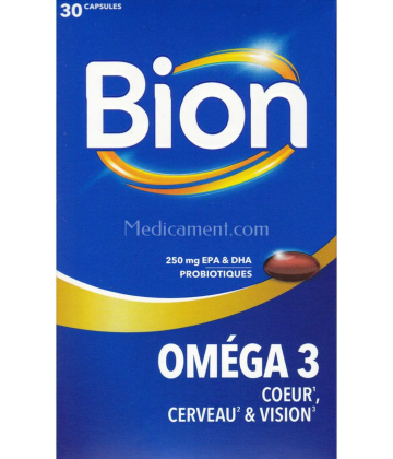 Bion 3 Oméga 3 Capsules x 30