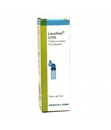 Levofree 0,05 % Collyre Flacon 5 ml