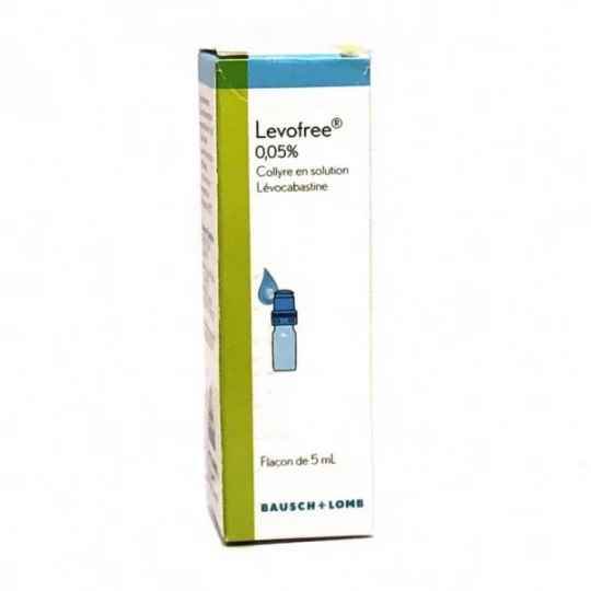 Levofree 0,05 % Collyre Flacon 5 ml
