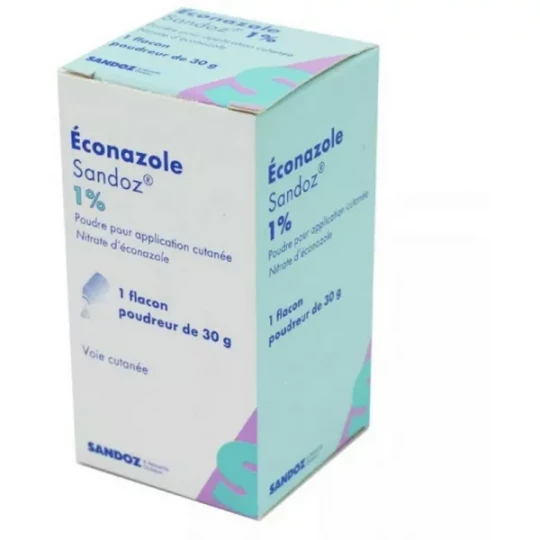 Sandoz Econazole 1% Poudre 30 g