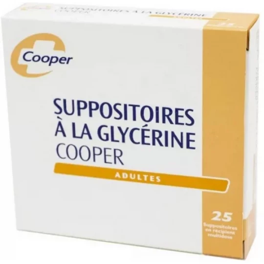 Cooper Suppositoire à la Glycérine Adulte - image 2