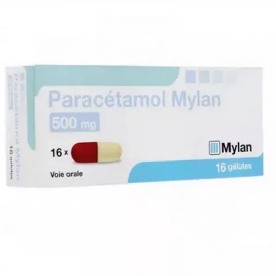 Paracétamol Viatris 500 mg Gélules x 16