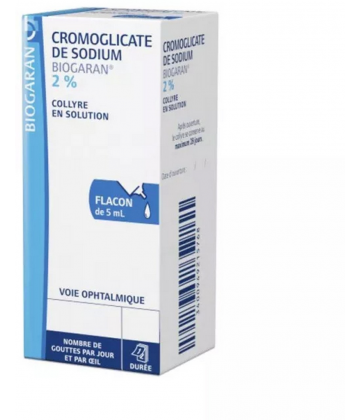 Biogaran Cromoglicate De Sodium 2% 5 ml
