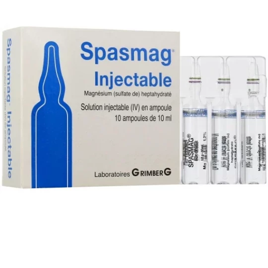 Spasmag Injectable Ampoules 10 ml x 10