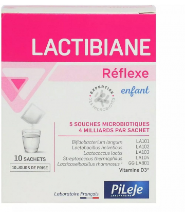 PiLeJe Lactibiane Réflexe Enfant Sachets