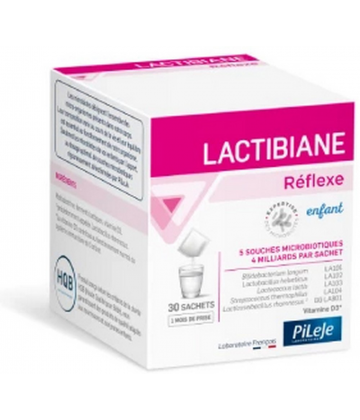 PiLeJe Lactibiane Réflexe Enfant Sachets
