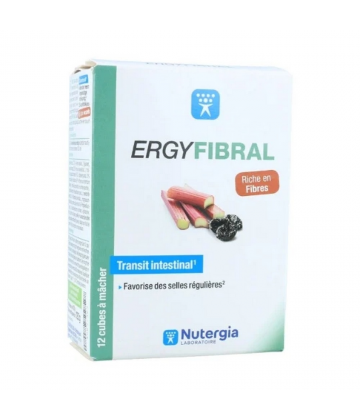 Nutergia Ergyfibral Cubes à Mâcher x 12