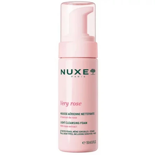 Nuxe Very Rose Mousse Aérienne Nettoyante 150 ml