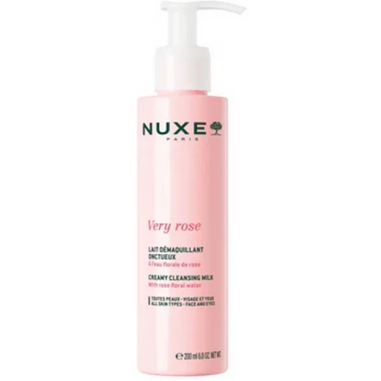 Nuxe Very Rose Lait Démaquillant Onctueux 200 ml