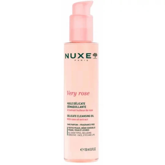Nuxe Very Rose Huile Délicate Démaquillante 150 ml