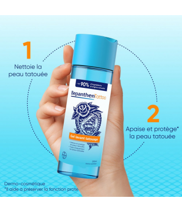 Bepanthen Tattoo Gel Lavant 200 ml