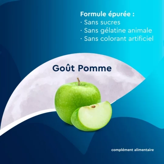 Euphytose Nuit Sommeil Mélatonine 1 mg Gommes Pomme x 30 - image 2