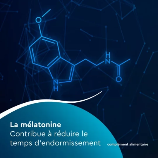 Euphytose Nuit Sommeil Mélatonine 1 mg Gommes Pomme x 30 - image 3