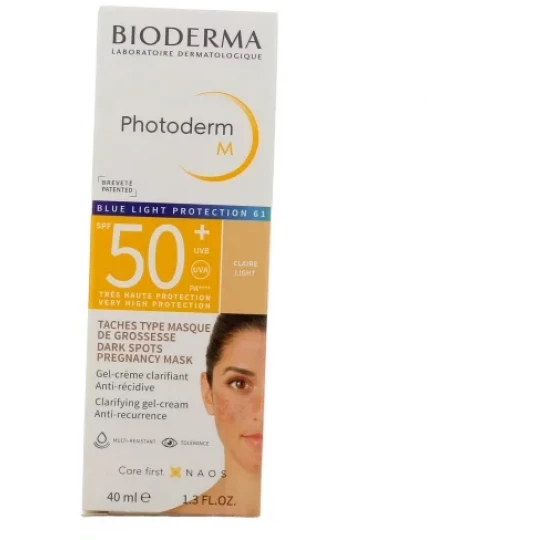 Bioderma Photoderm M Gel-crème Teinte Claire SPF50+ 40 ml - image 3