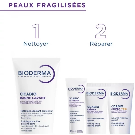 Bioderma Cicabio Lip Repair Baume à Lèvres Réparateur 10 ml - image 5