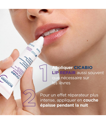 Bioderma Cicabio Lip Repair Baume Lèvres Réparateur 10 ml