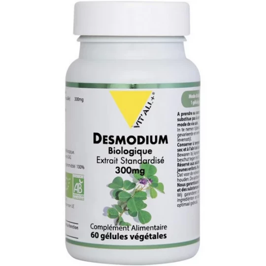 VIT'ALL+ Desmodium Bio 300 mg Gélules Végétales x 60