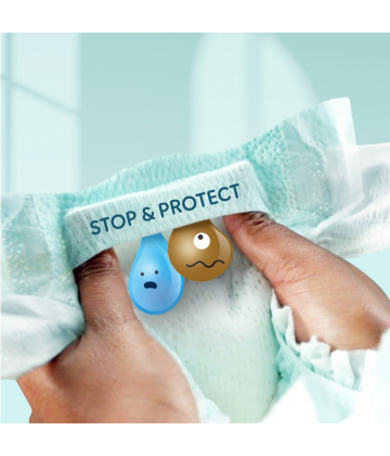 Pampers Premium Protection Taille 5 Couches 11 à 16 kg x 76