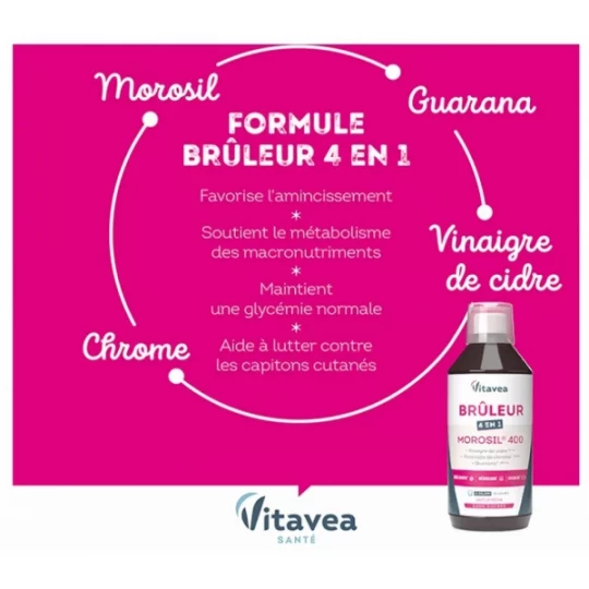 Vitavea Brûleur 4 en 1 Morosil 400 500 ml - image 2