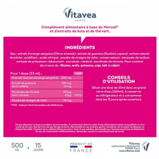 Vitavea Brûleur 4 en 1 Morosil 400 500 ml - image 3
