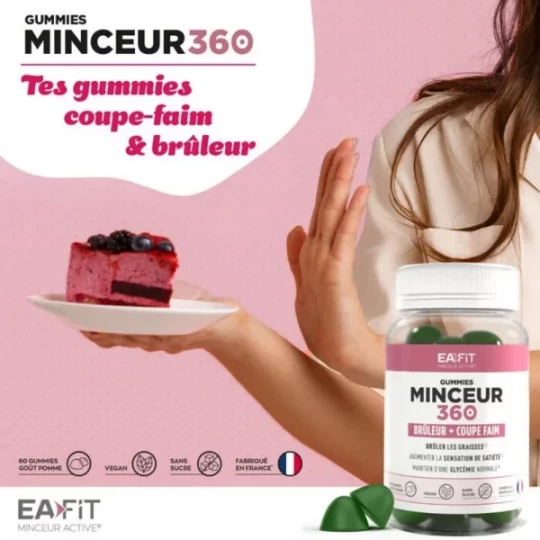 Eafit Minceur 360 Morosil Gummies x 40 - image 3