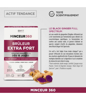 Eafit Minceur 360 Brûleur Extra Fort Comprimés x 60