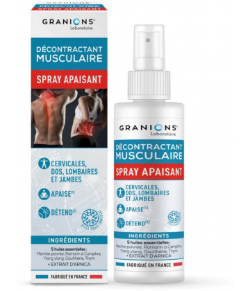 Granions Décontractant Musculaire Spray Apaisant 10 ml