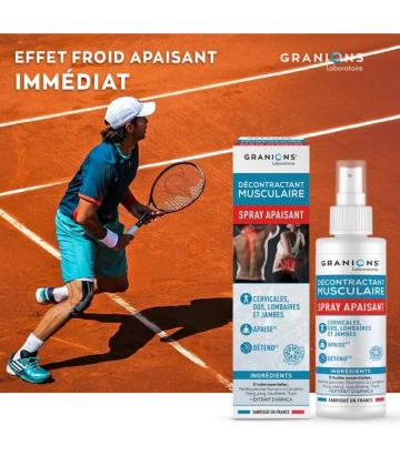 Granions Décontractant Musculaire Spray Apaisant 10 ml
